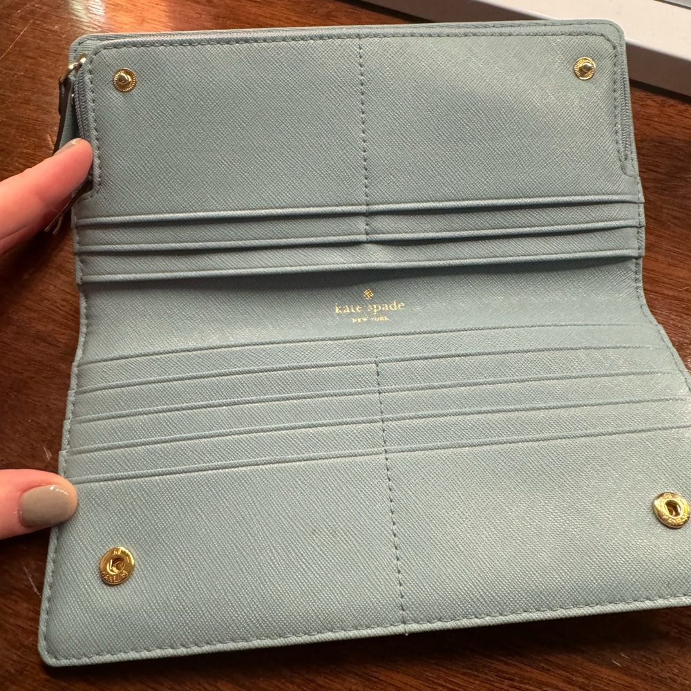 Blue Kate Spade Wallet - Picture 4 of 4